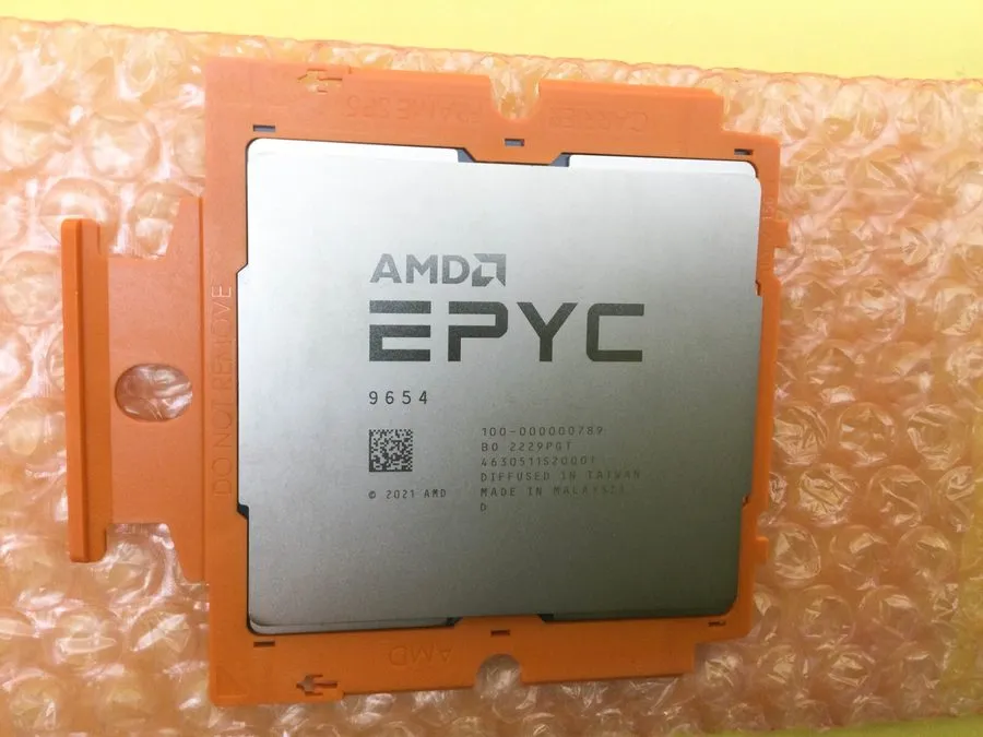 Модуль памяти AMD EPYC Genoa 9654 QS CPU processor 96 core 2.15-3.50 GHz 384MB D