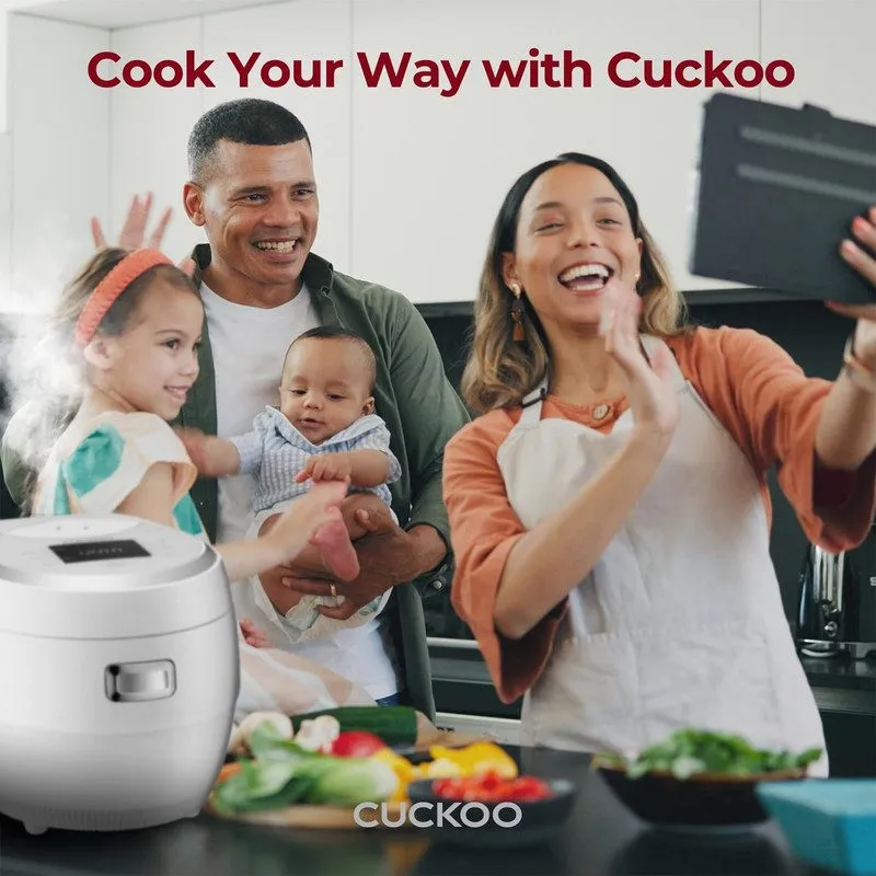 Рисоварка CUCKOO Micom Fuzzy Logic Rice Cooker, 20-Cup Cooked, White, CR-1020F L