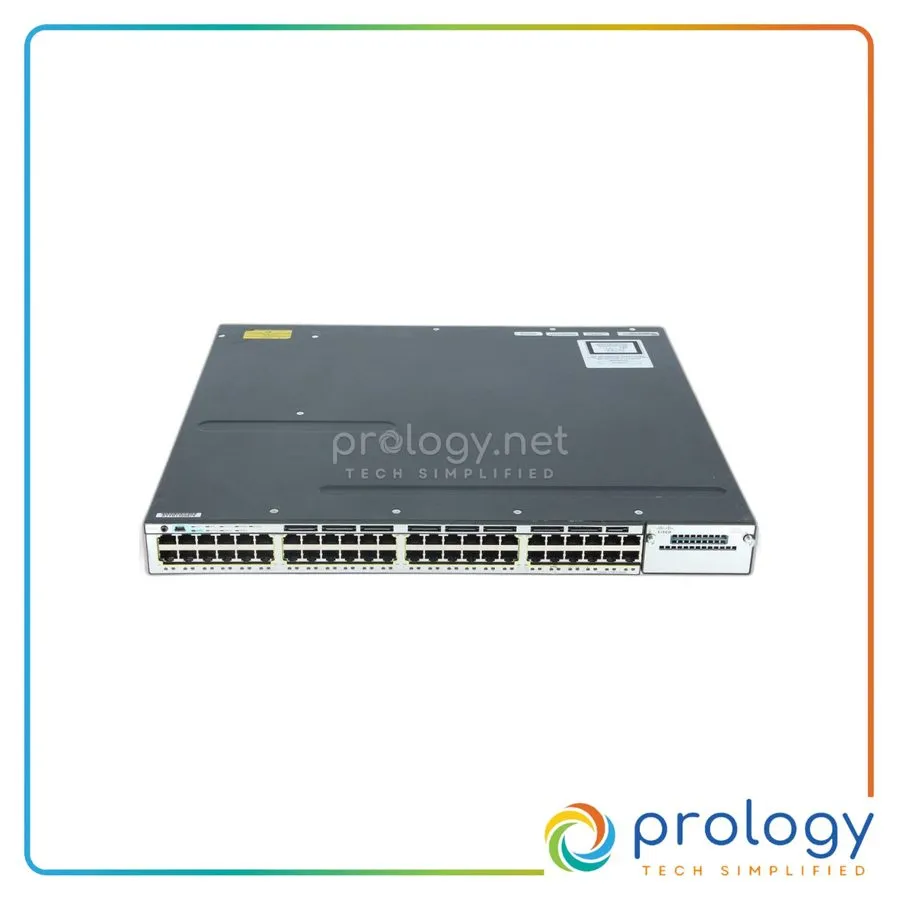 Коммутатор Cisco WS-C3750X-48T-E 48-Port Gigabit 3750X Switch With C3KX-NM-10G