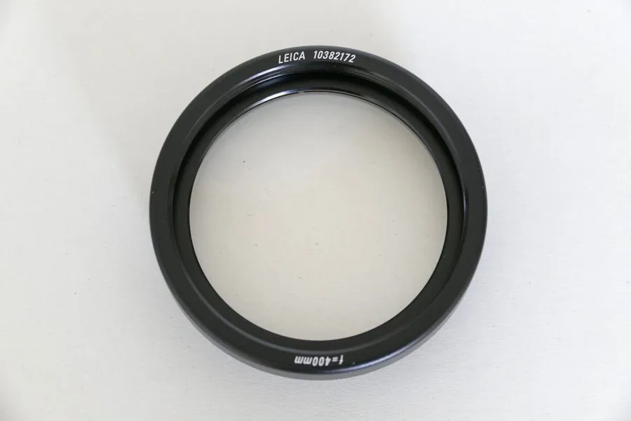 Объектив LEICA Stereo microscope f 400mm objective lens 10382172 — фото лота 1