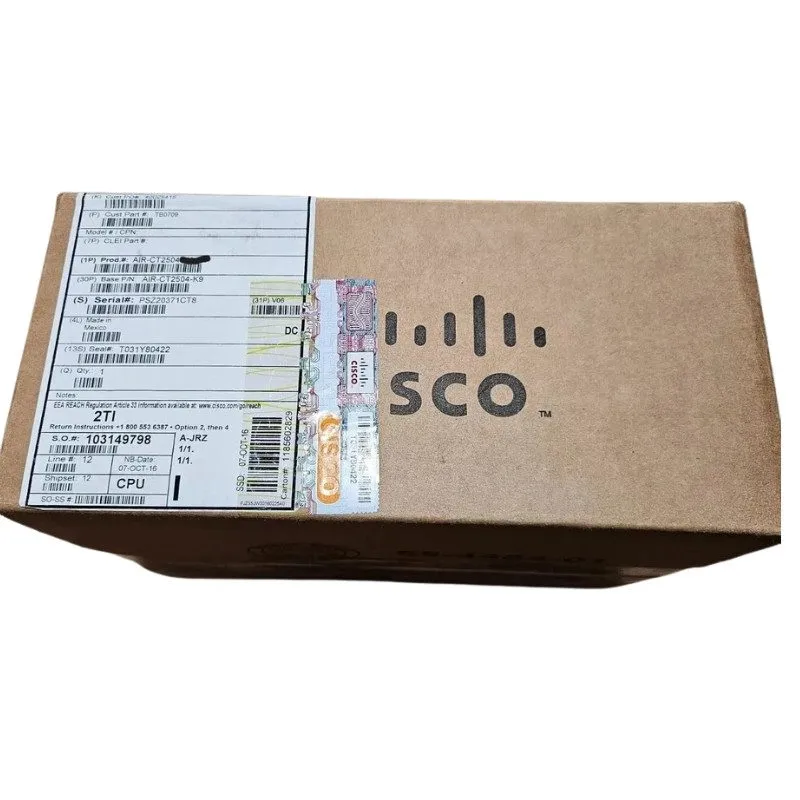 Контроллер Wi-Fi Cisco AIR-CT2504-25-K9 2504 Wireless LAN Controller