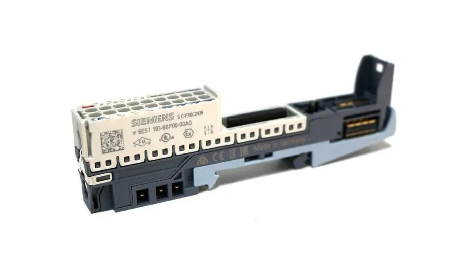 Модуль ввода-вывода 6ES7193-6BP00-0DA0 Siemens Simatic ET 200SP, Base Unit