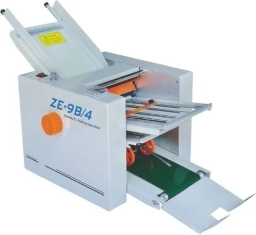 Фальцевальная машина ZE-9B/4 Automatic Paper Folder 110V Automatic Desktop Paper