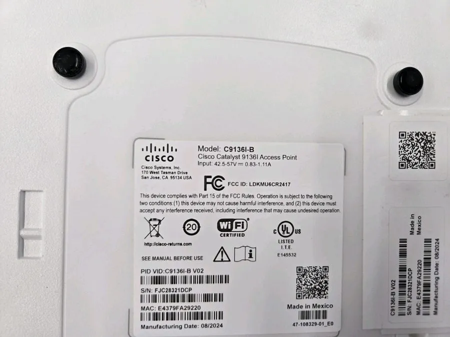 Точка доступа Cisco Catalyst C9136I-B Wireless Access Point