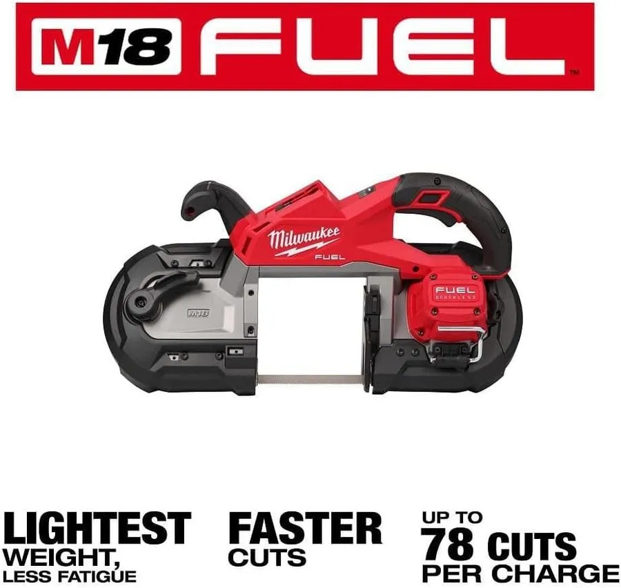 Оборудование ЧПУ Milwaukee 2929-20 M18 FUEL Deep Cut Band Saw Cordless Brushless — фото лота 1