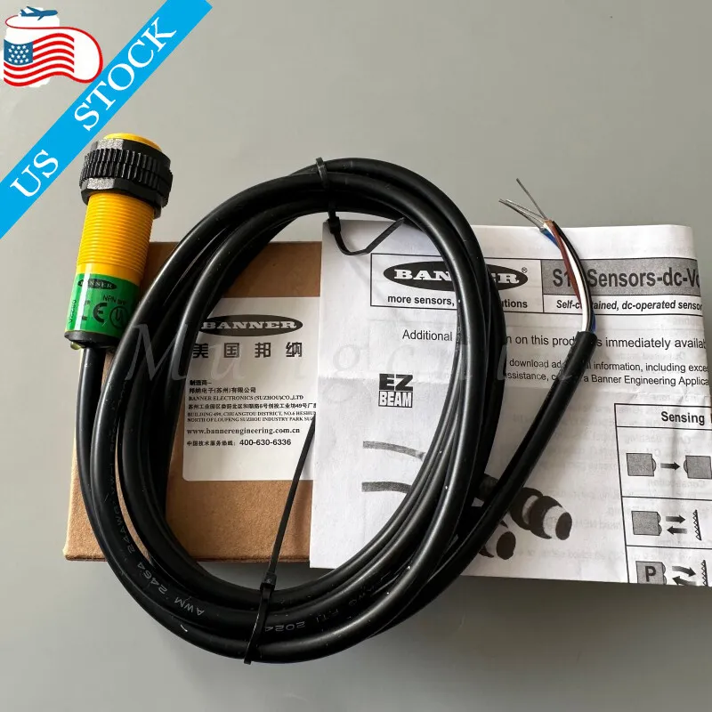 Фотоэлектрический датчик Banner S18SN6D Photoelectric Sensor 10-30VDC 150mA max