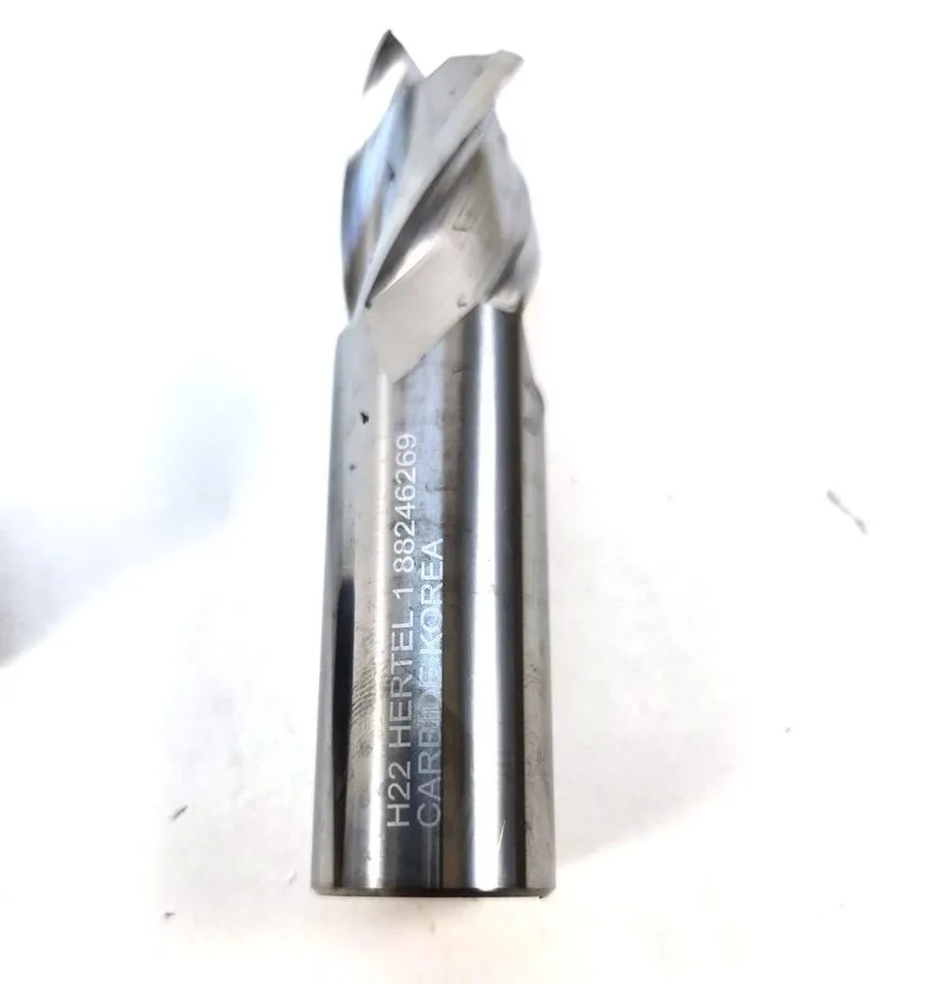 Режущий инструмент Hertel 88246269 1" 4 Flute 30 deg Helix Solid Carbide Square 