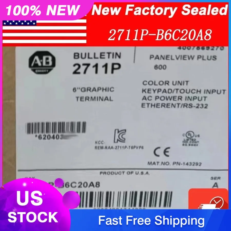 Панель оператора Allen-Bradley 2711P-B6C20A8 PanelView Plus Terminal