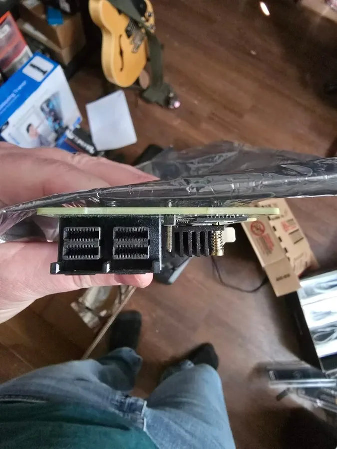 Контроллер Dell WFN6R LSI MegaRAID SAS 9341-8I 12GB/S Storage RAID Controller Ca