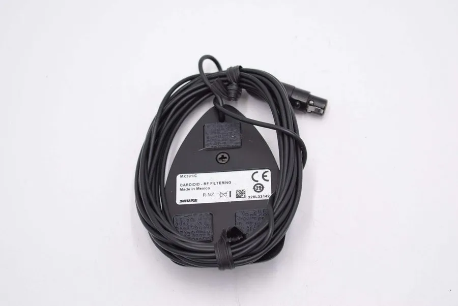 Маршрутизатор Shure MX391/C/33142 Microflex Cardioid Boundary Microphone (Black) — фото лота 2