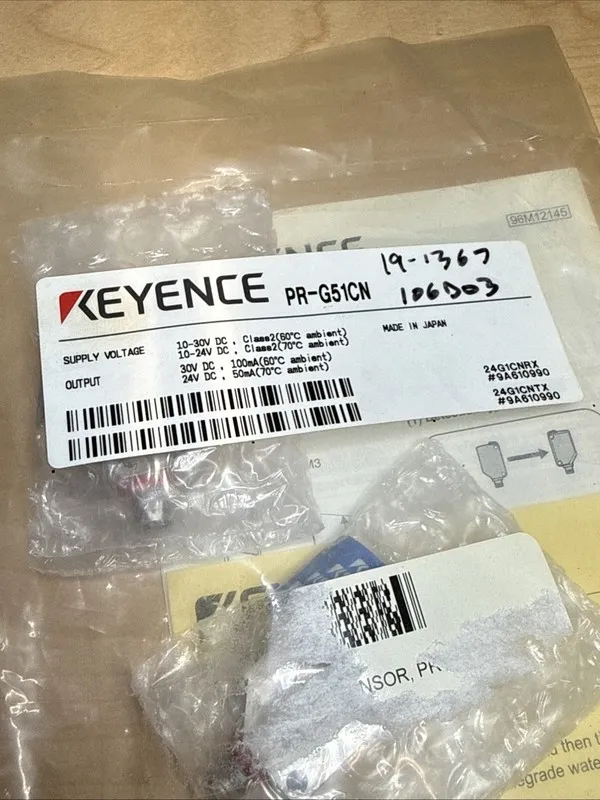 Фотоэлектрический датчик Keyence Photoelectric Sensor PR-G51CN — фото лота 1