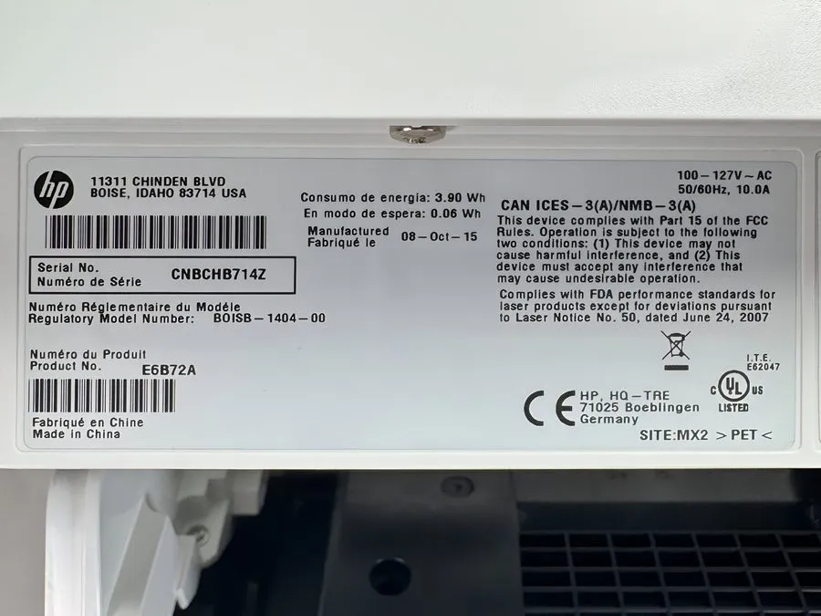 Лазерный принтер FULLY HP M606dn E6B72A LaserJet Enterprise Duplex Network Laser — фото лота 2