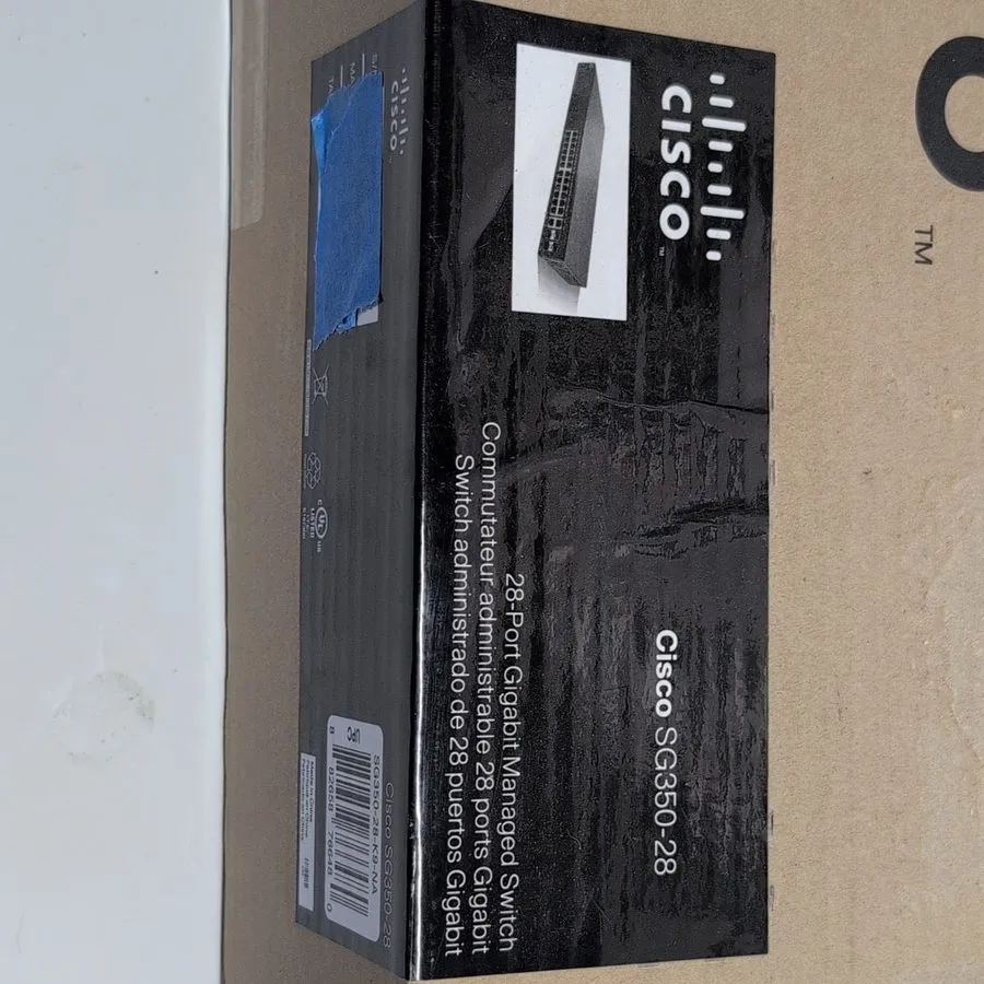 Коммутатор Cisco SG350-28 28-Port Gigabit Managed Switch, Non-PoE ( )