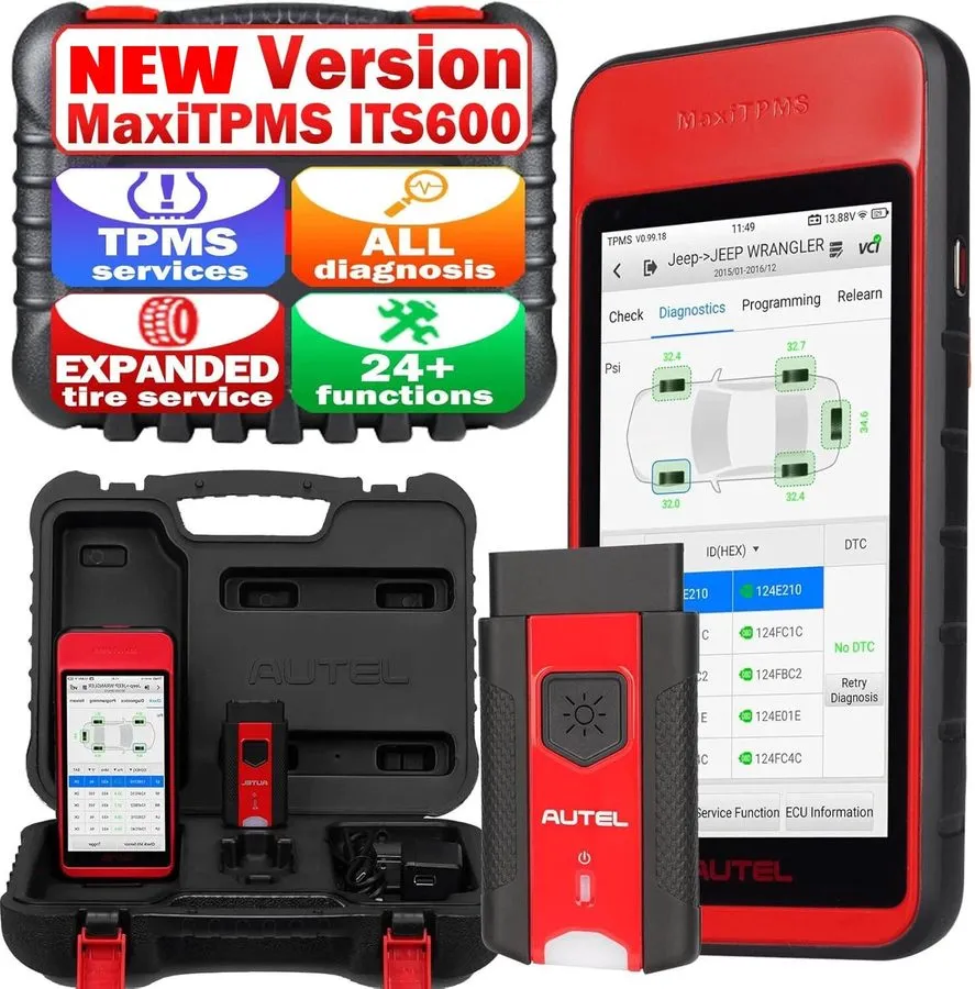 Диагностический сканер Autel MaxiTPMS ITS600 Pro TPMS Service System Diagnostic