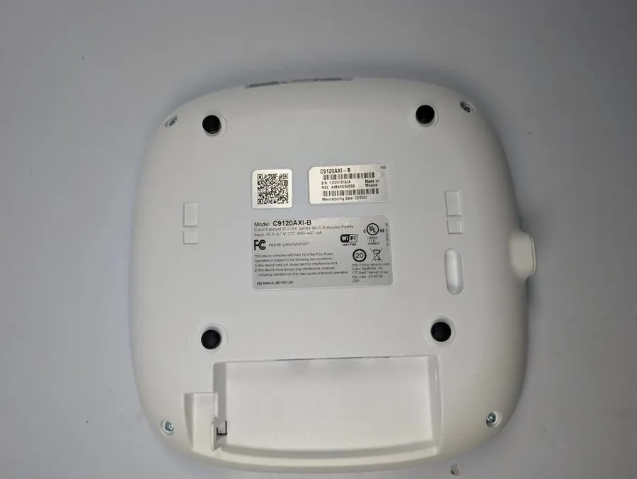 Точка доступа Wi-Fi Cisco C9120AXI-B Catalyst 9120AX Wi-Fi 6 802.11ax Access Poi