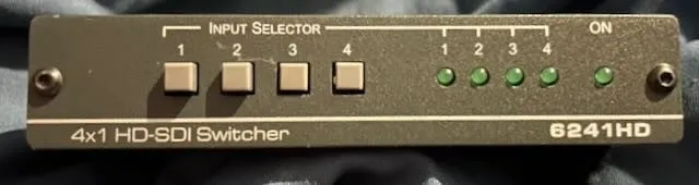 Видеооборудование Kramer 6241HD 4x1 Professional HD-SDI Switcher — фото лота 2