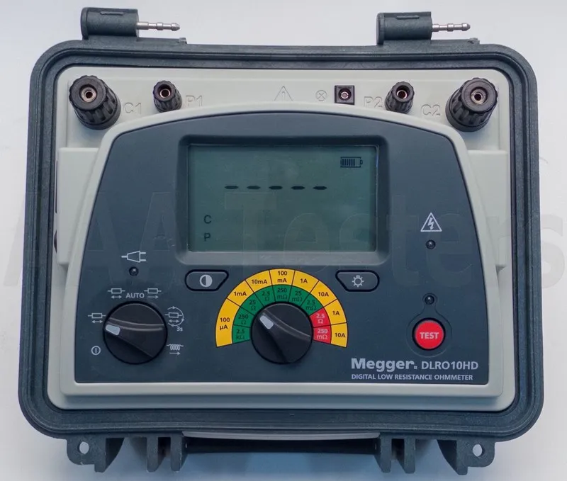 Тестер Megger DLRO10HD Digital micro ohmmeter Low resistance ohmmeter