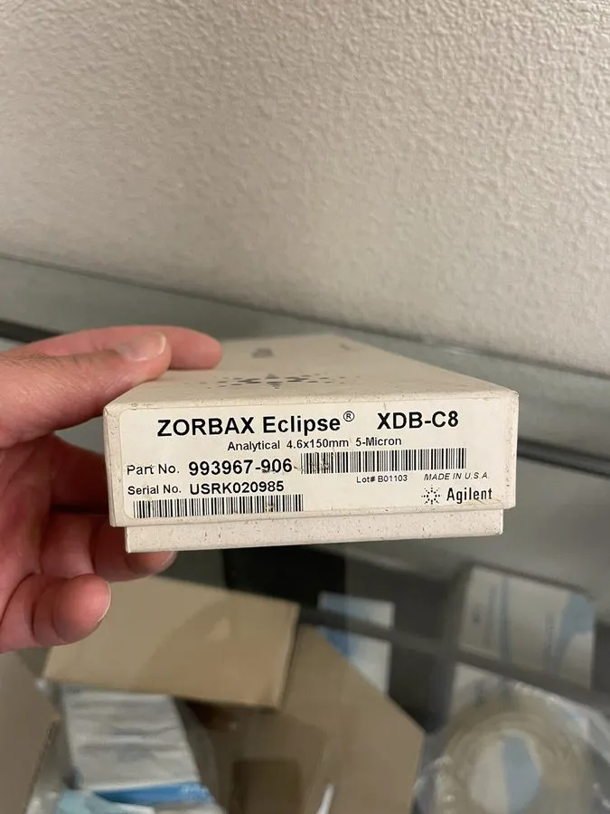 Хроматографическая колонка Agilent Zorbax Eclipse XDB-C8 4.6 x 150 mm 5 µm HPLC