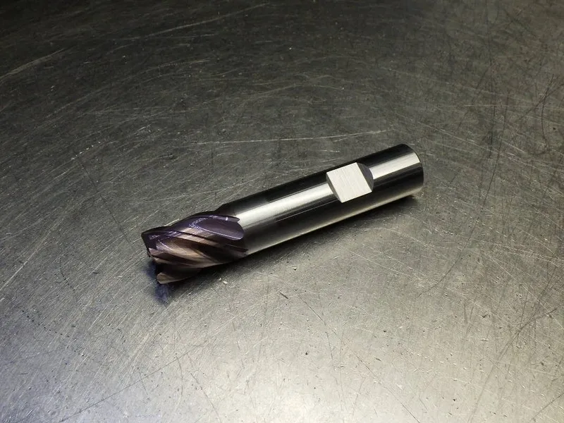 Режущий инструмент Kyocera / SGS 12mm 7 Flute Carbide Cr Endmill Shank 1mm R 744