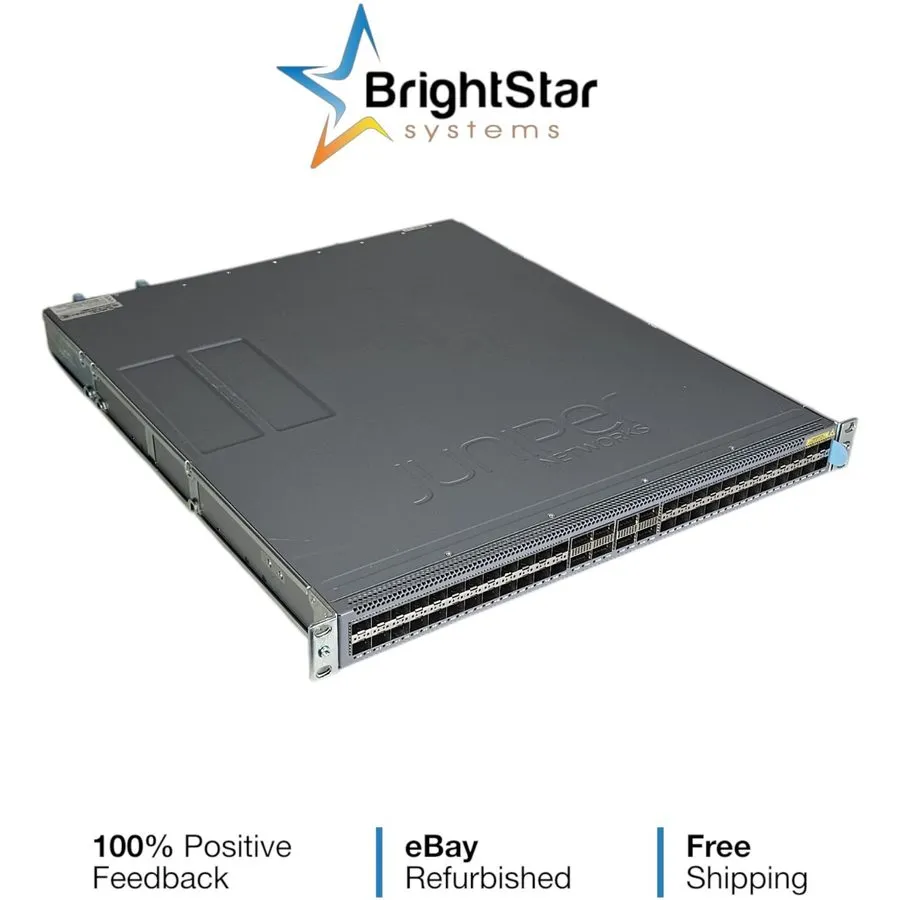 Коммутатор Juniper QFX5120-48Y-AFI 10GbE/25GbE/100G 1 U Switch AC Airflow In Dua