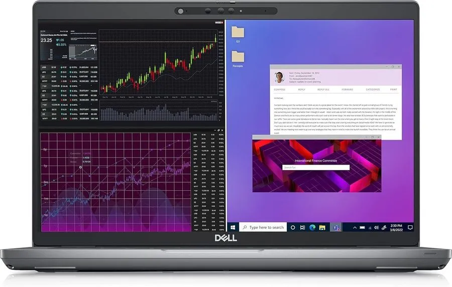 SSD-накопитель Dell Precision Workstation 3470 14” FHD Core i5-1250P 16GB 256GB  — фото лота 3
