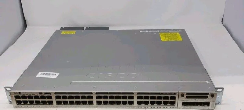 Коммутатор Cisco WS-C3850-48U-S 48-Port UPoE Switch w/ C850-NM-2-10G & Dual 1100