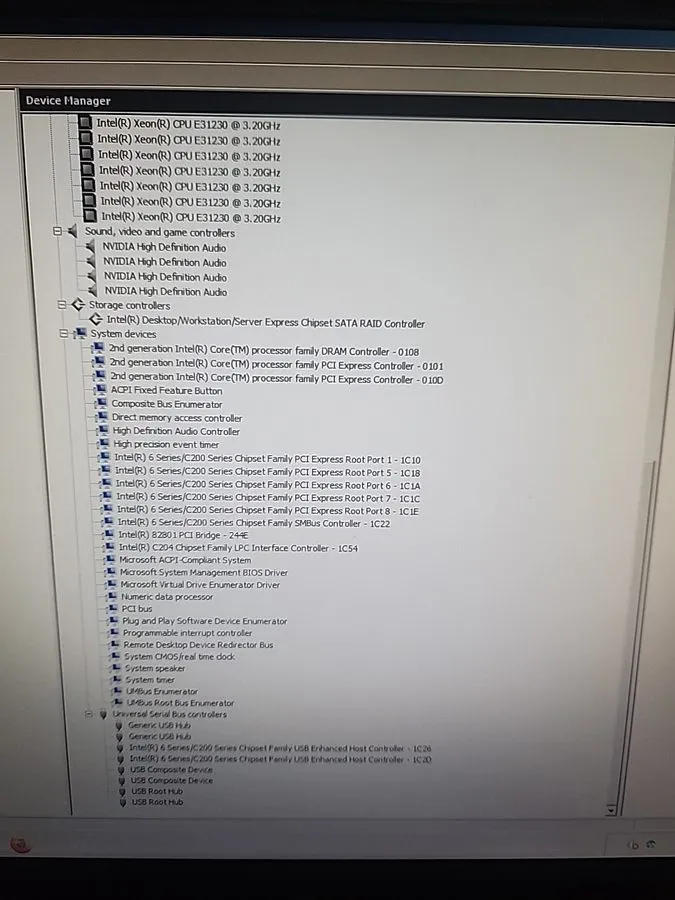Сервер Supermicro MBD-X9SCI-LN4F-O Server Antec Case With Monitor,keyboard And B — фото лота 2
