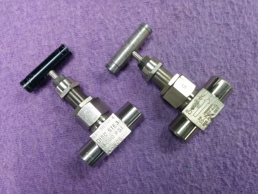 Клапан 1pc Swagelok Severe-Service Valve SS-3NBF4-G or SS-3NRF4-G or SS-3NTRF4