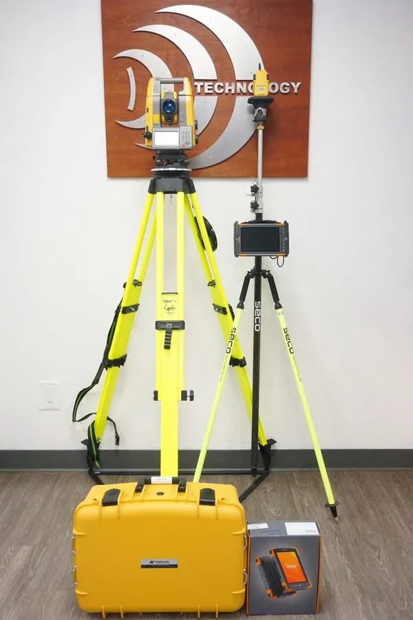 Тахеометр Topcon GT1203 w/ LPS Machine Control Robotic Total Station MESA 3 Pock