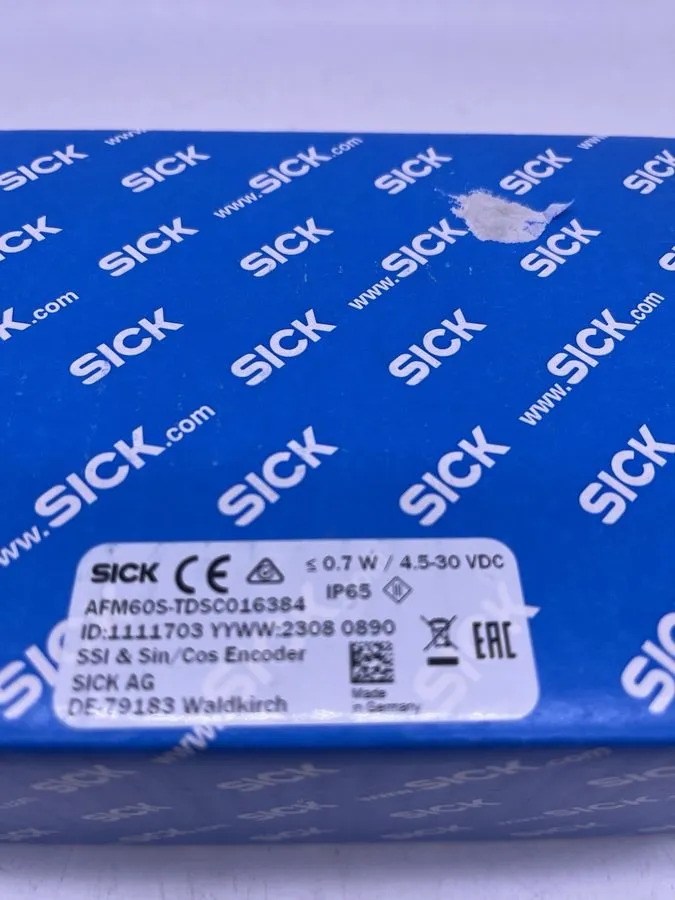 Энкодер SICK afm60s-tdsc016384 Incremental Safety ENCODER Part # 1111703