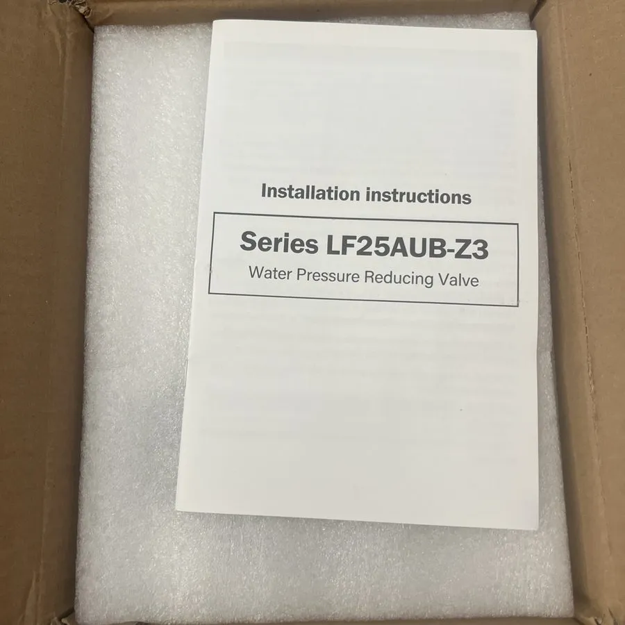 Клапан LF25AUB-Z3 1" Water Pressure Reducing Valve Pressure Regulator 25-75 PSI