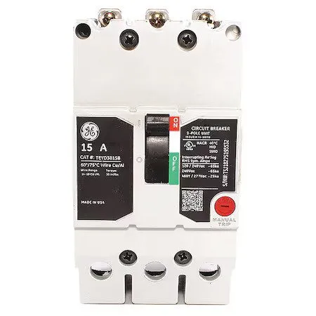 Автоматический выключатель ABB TEYD3015B Bolt-On Circuit Breaker 15A 3P 480V Typ