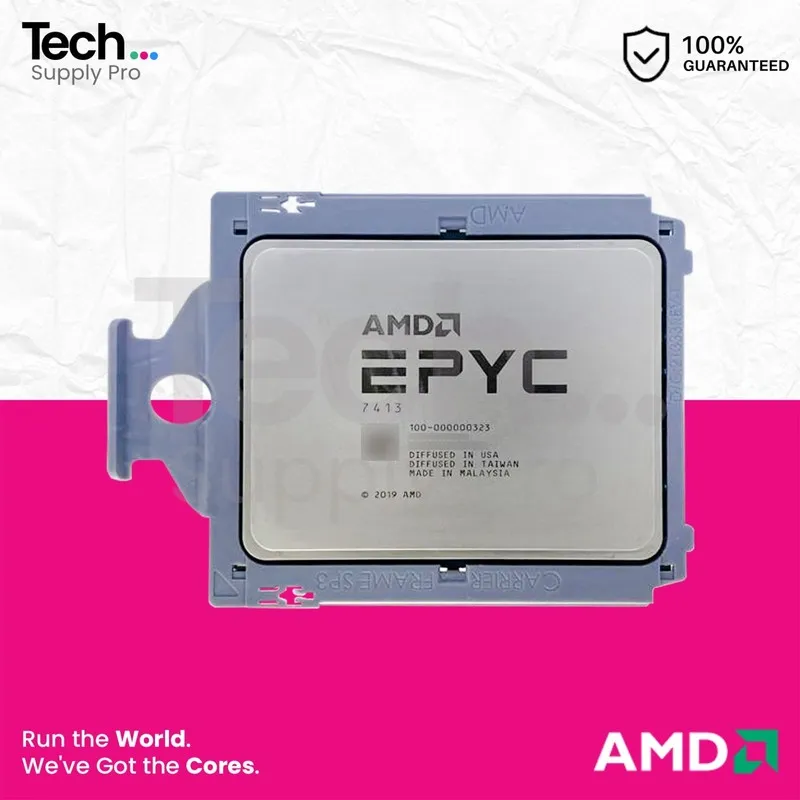 Процессор 100-000000323 AMD EPYC 7413 24-Core 2.65GHz 128MB 180W CPU **LENOVO LO
