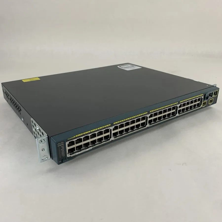 Коммутатор Cisco WS-C2960S-48FPD-L Catalyst 2960-S 48x 1GB PoE Reset