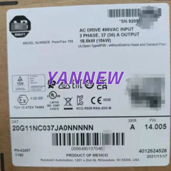 Частотный преобразователь 20G11NC037JA0NNNNN