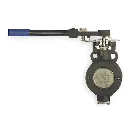 Клапан Milwaukee Valve Hp1wcs4212 4" Butterfly Valve, Wafer, 4 In, Rptfe Liner — фото лота 1