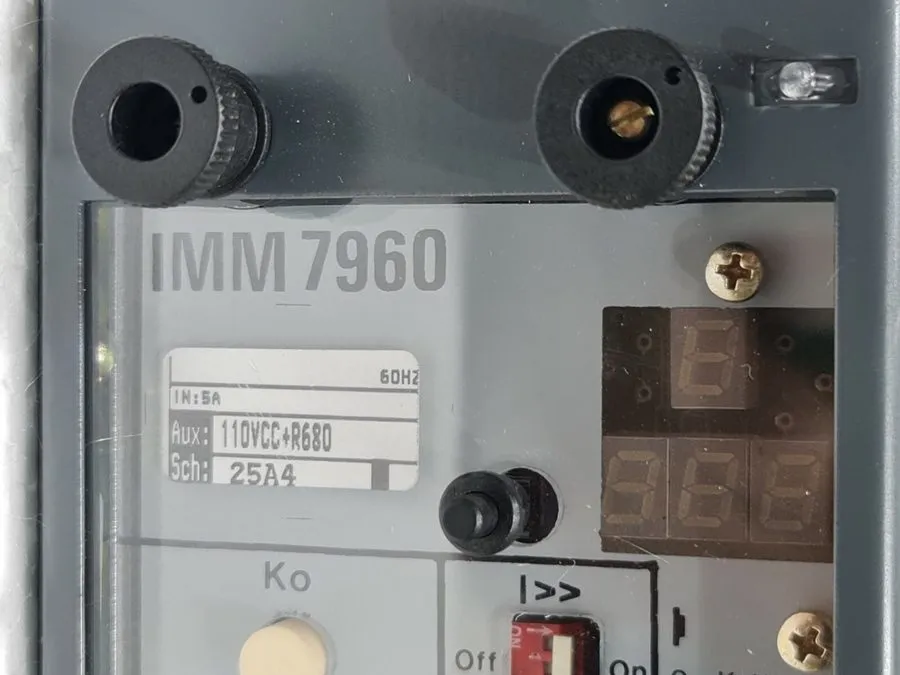 Реле защиты CEE IMM7960 Protection Relay 5A 60HZ