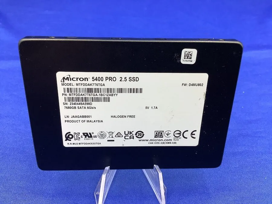 SSD-накопитель MICRON 5400 PRO 7.68TB SATA 6Gb/s 2.5" 7680GB SSD MTFDDAK7T6TGA