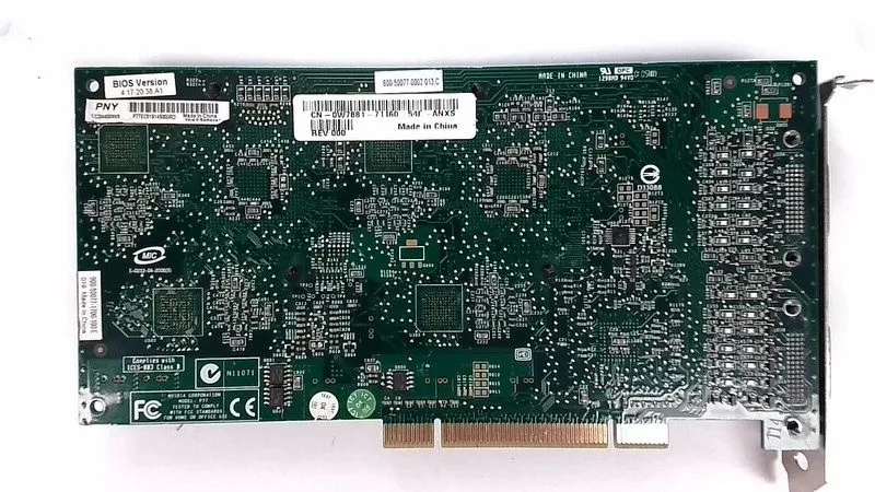 GPU-ускоритель P77 180-50077-0000-A05 OW7881 nvidia QUADRO4 400 nvs pci quad vga