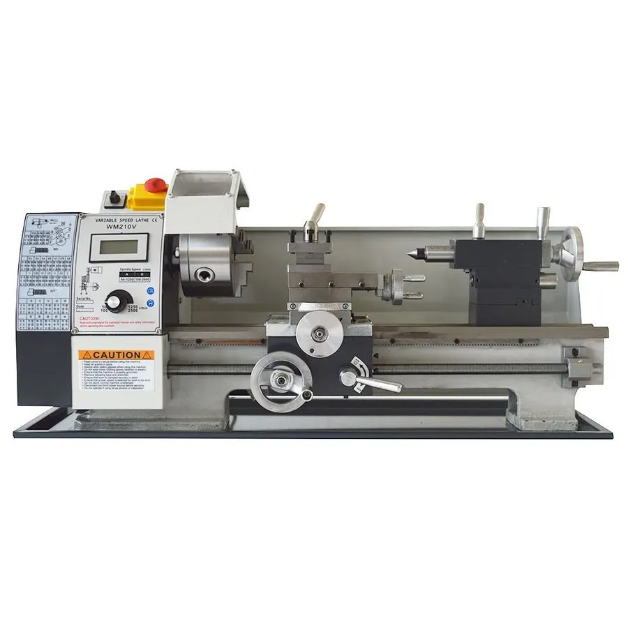 Оборудование ЧПУ Desktop Inch Precision Instrument Metal Bench Lathe 110V 1100W 