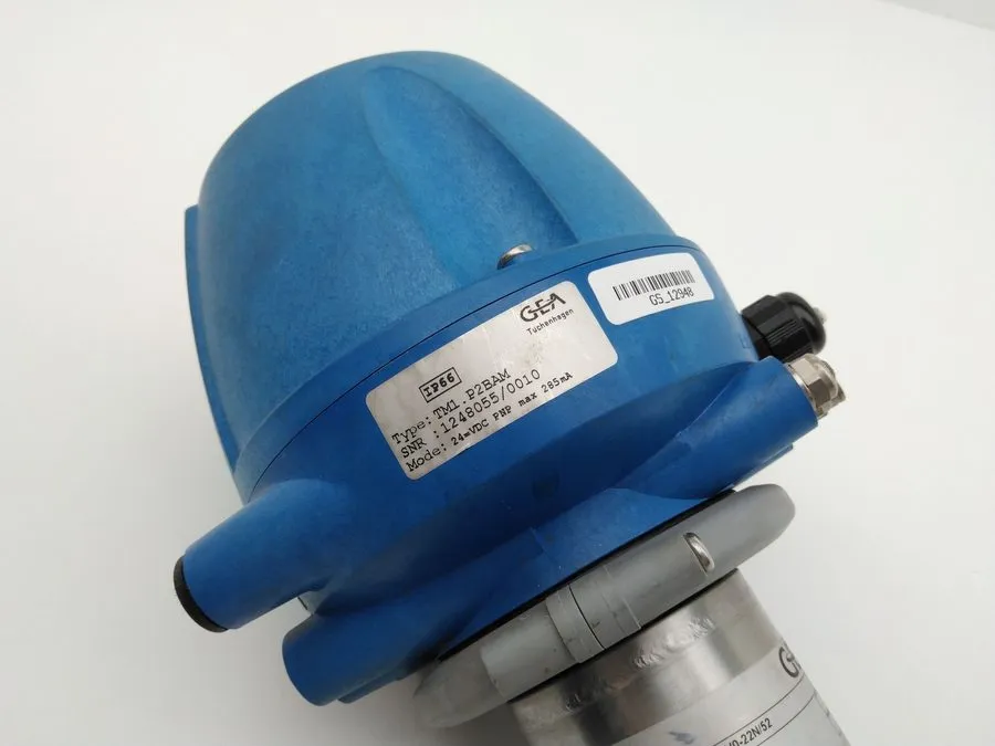 Клапан GEA Tuchen. WK/ECO-DN15-EZ-TM1.P2BAM-60/4-V0-22N/52, TM1.P2BAM Valve Actu — фото лота 1
