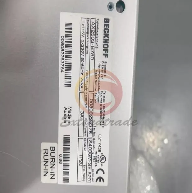 Сервопривод Beckhoff servo driver AX2503-B750