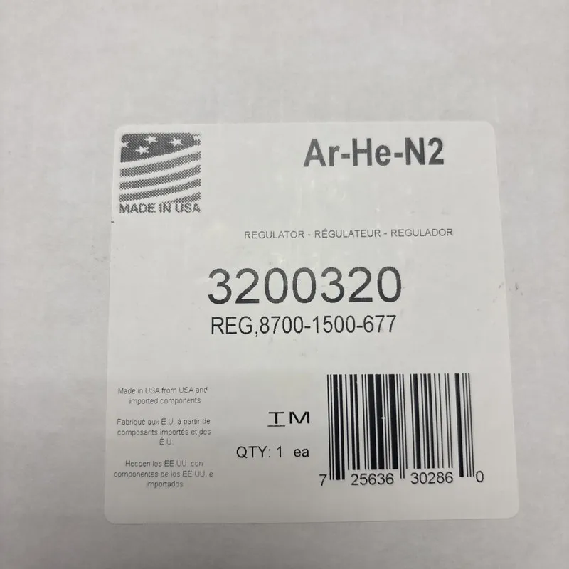 Трубопроводная арматура Harris 8700-1500-677 Ar, He, N2 High Delivery Pressure R — фото лота 1