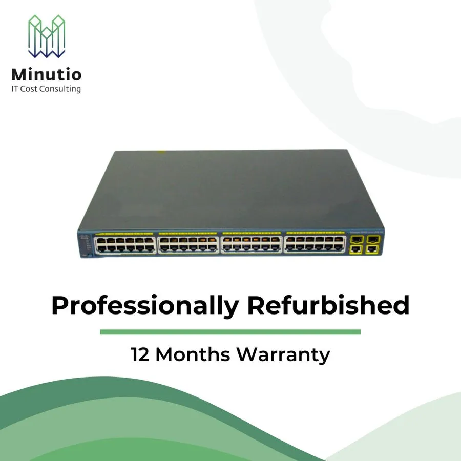 Коммутатор Cisco WS-C2960 + 48PST-L