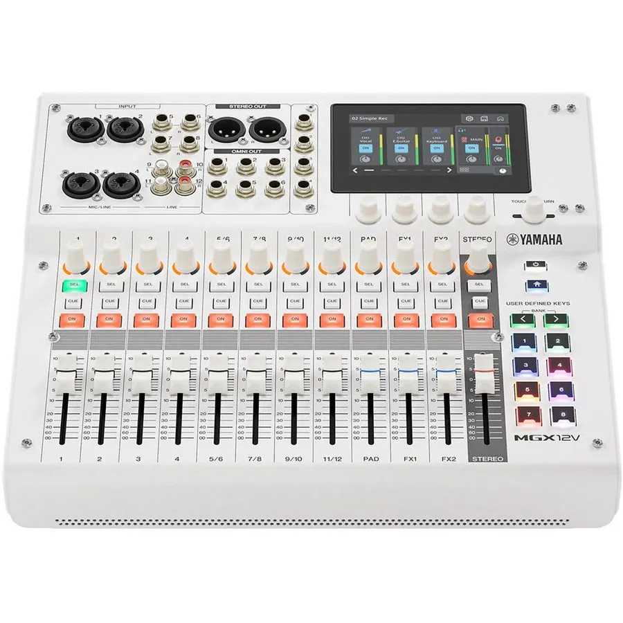 Микшерный пульт Yamaha Pro Audio MGX12V B 18-Channel Compact Digital Mixing Cons