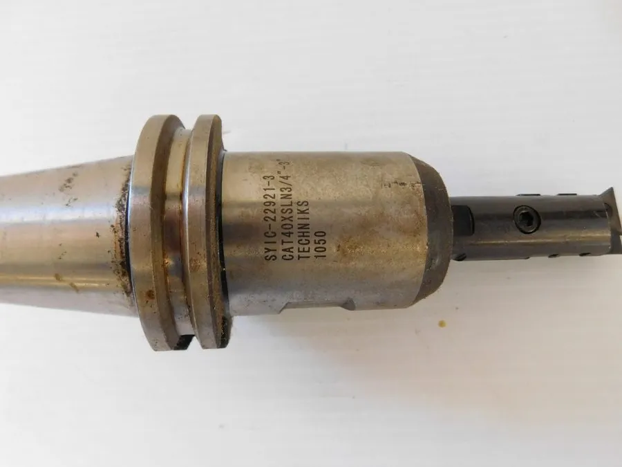 Режущий инструмент TECHNIKS SYIC-22921-3 CAT40XSLN3/4"-3" 1050 MILL CHUCK TOOL H — фото лота 1