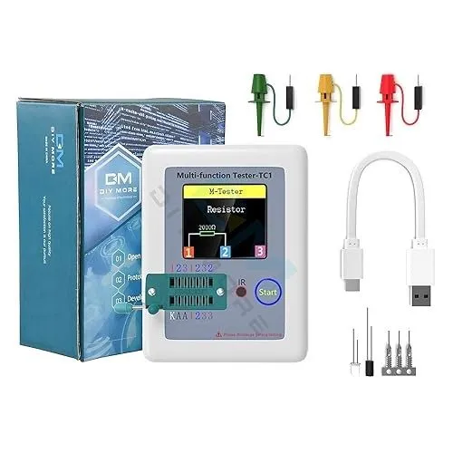 Тестер LCR Meter,Transistor Meter,LCR-TC1 Multi-Function Transistor Tester