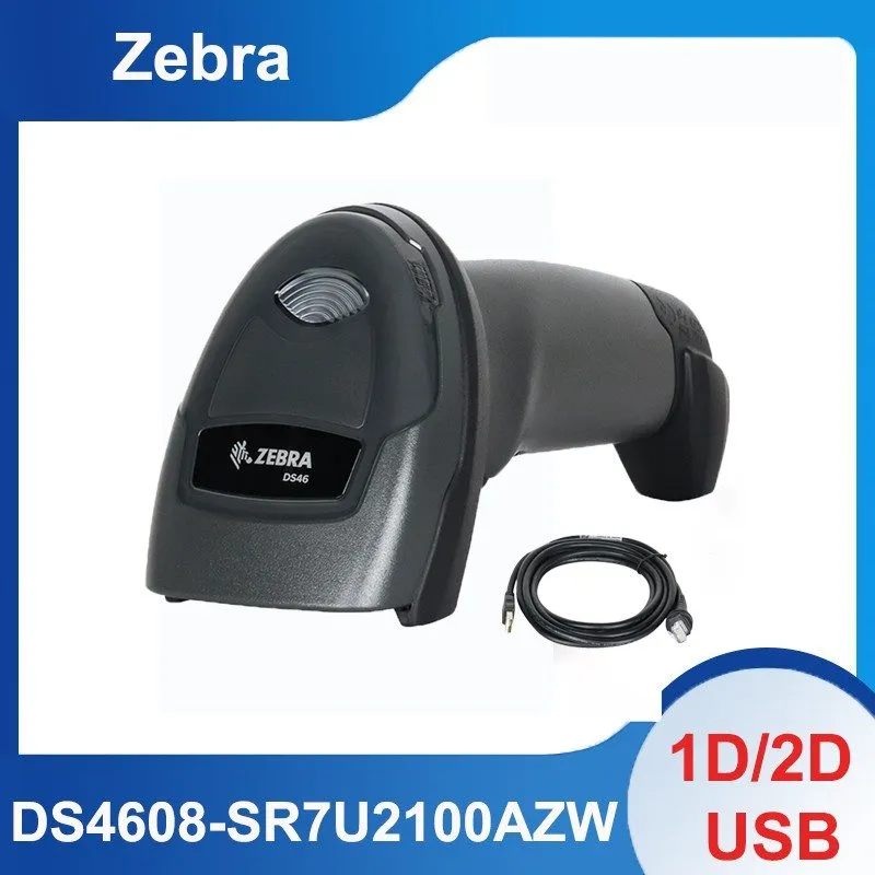 Сканер штрих-кода Zebra DS4608-SR7U2100AZW 1D 2D LED Handheld Laser Imager USB B