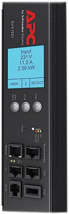 Блок розеток PDU APC AP8659NA3 APC NetShelter Metered-by-Outlet with Switching R — фото лота 1