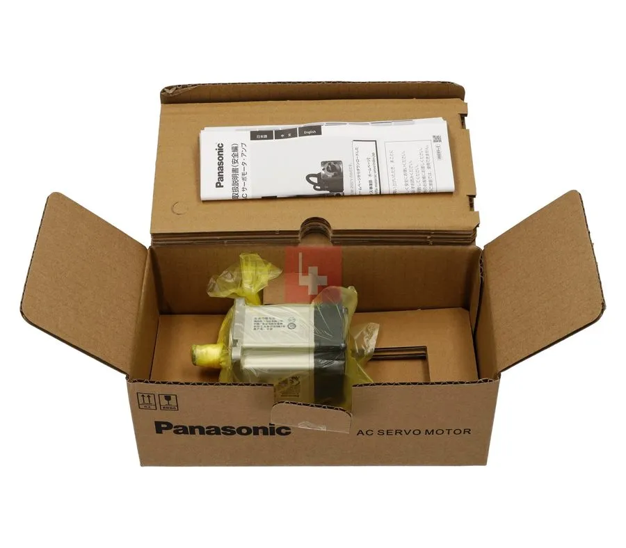 Серводвигатель PANASONIC MINAS A6 FAMILY SERVO MOTOR 0.2KW MSMF022L1U1 (NO) — фото лота 1